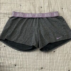 Nike dri-fit gray shorts